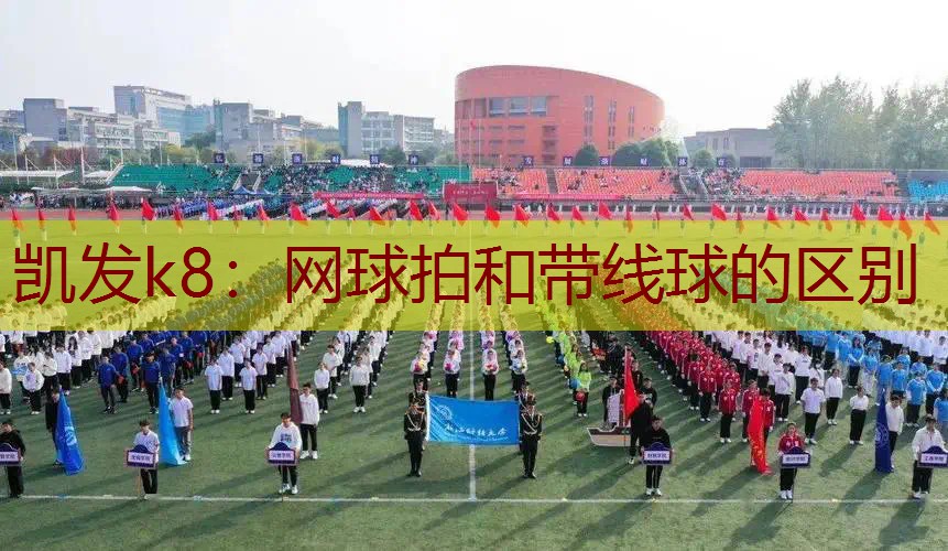 网球拍和带线球的区别