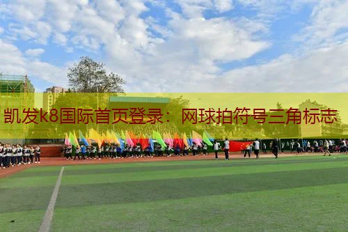 网球拍符号三角标志